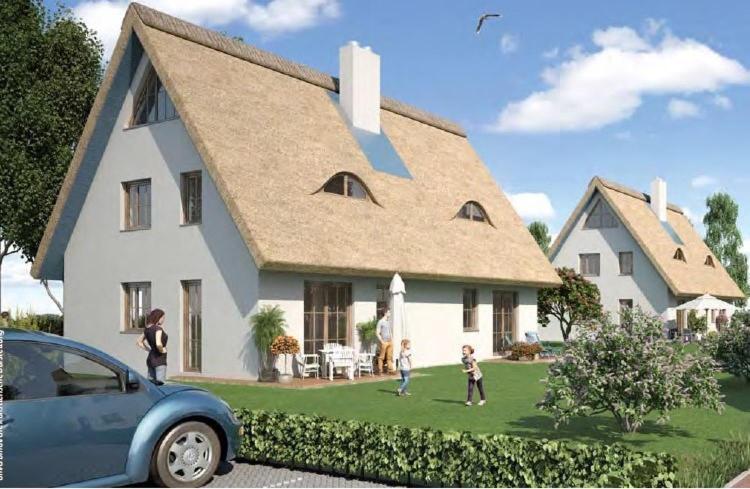 Reetidyll Am Haff Villa Pepelow Ngoại thất bức ảnh